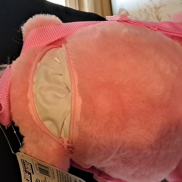 Care Bears Pink Plush Backpack - Picture 4 of 4